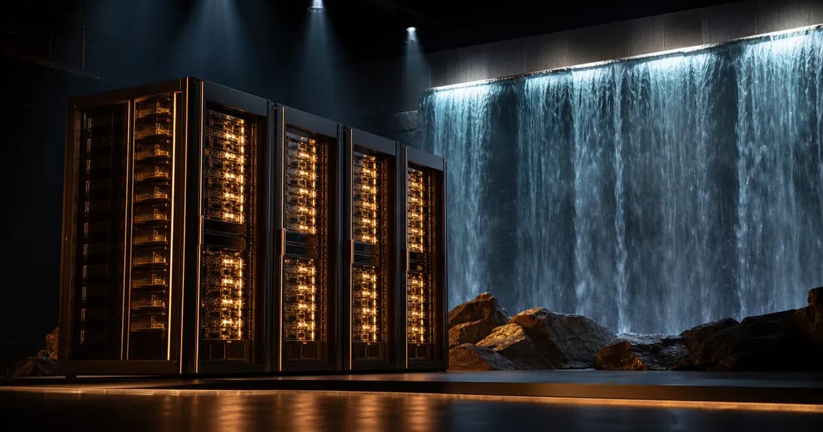 Serverrekken voor een verlichte waterval: de compute-deal van Anthropic in Noorwegen op waterkracht